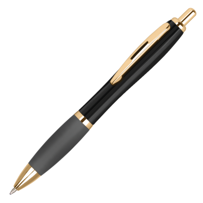 CONTOUR NIGHT ORO BALL PEN - BLACK - GOLD