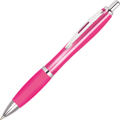 CONTOUR STANDARD BALL PEN - TRANSLUCENT MAGENTA