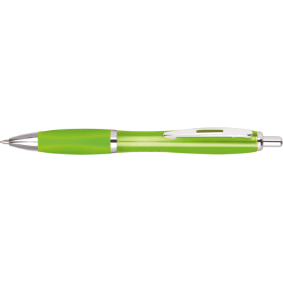 CONTOUR STANDARD BALL PEN - TRANSLUCENT PALE GREEN