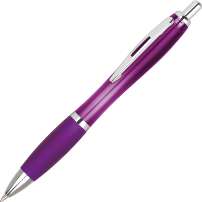 CONTOUR STANDARD BALL PEN - TRANSLUCENT PURPLE