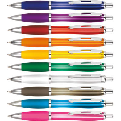 CONTOUR STANDARD BALL PEN (BLUE INK) - PROMOTIONAL CORPORATE GIFT