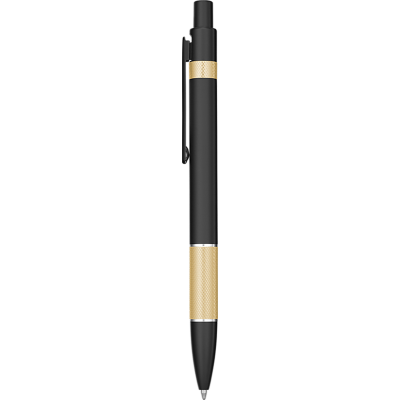 CONTRAST METAL BALL PEN - GOLD