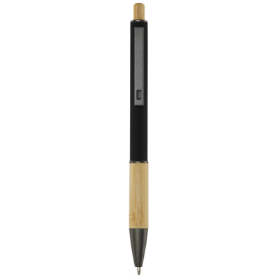 DARIUS RECYCLED ALUMINIUM METAL BALL PEN (BLACK INK)