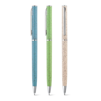 DEVIN BALL PEN with Wheat Straw Fibre & ABS with Twist Mechanism