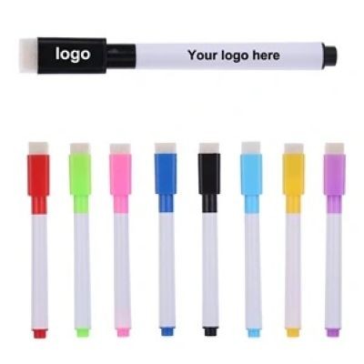 DRY ERASE MARKERS with Eraser Cap