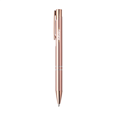 EBONY RCS RECYCLED ALUMINIUM METAL ROSE GOLD PEN in Rose