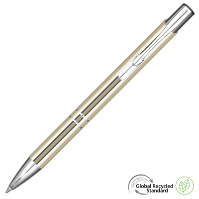 ELECTRA CLASSIC GRS RECYCLED METAL BALL PEN - GOLD