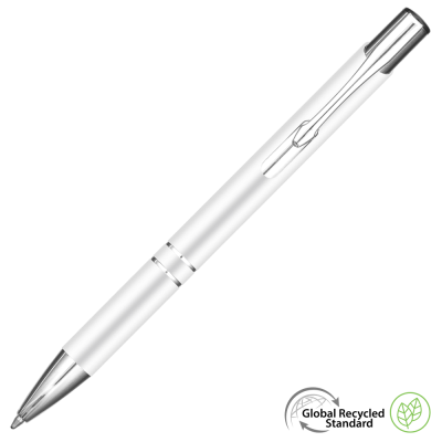 ELECTRA CLASSIC GRS RECYCLED METAL BALL PEN - SILVER