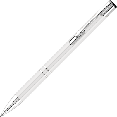 ELECTRA CLASSIC METAL BALL PEN - WHITE