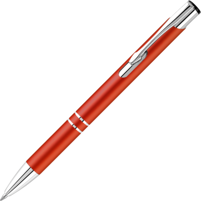 ELECTRA CLASSIC SATIN METAL BALL PEN - ORANGE