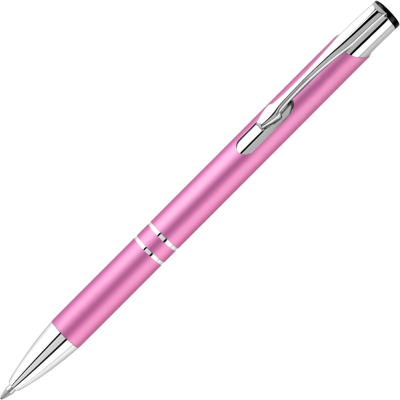 ELECTRA CLASSIC SATIN METAL BALL PEN - PINK