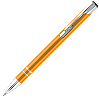 ELECTRA METAL BALL PEN - ORANGE