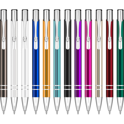 ELECTRA METAL BALL PEN (BLUE INK)