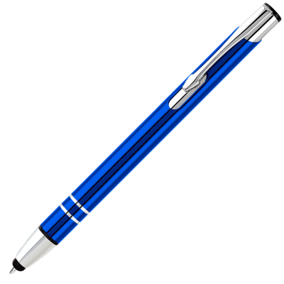 ELECTRA METAL TOUCH STYLUS BALL PEN - DARK BLUE