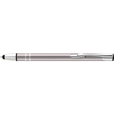 ELECTRA METAL TOUCH STYLUS BALL PEN - GUN METAL
