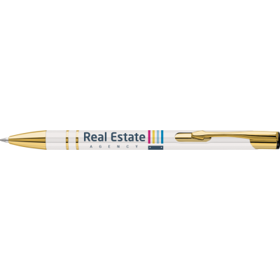 ELECTRA ORO GRS RECYCLED METAL BALL PEN (ULTRA HD PRINT)