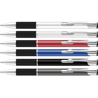 ELECTRA SATIN GRIP METAL BALL PEN
