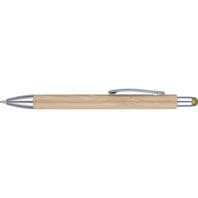 ERGO-I BAMBOO BALL PEN with Gold Stylus