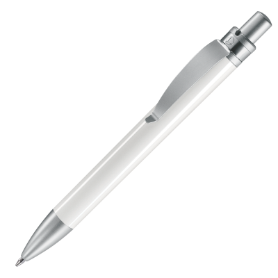 FUTURA DIGITAL BALL PEN - WHITE - SILVER