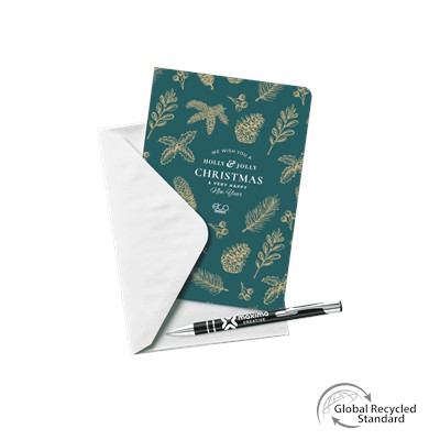 GREETING CARD with Electra Grs Recycled Ball Pen Pen