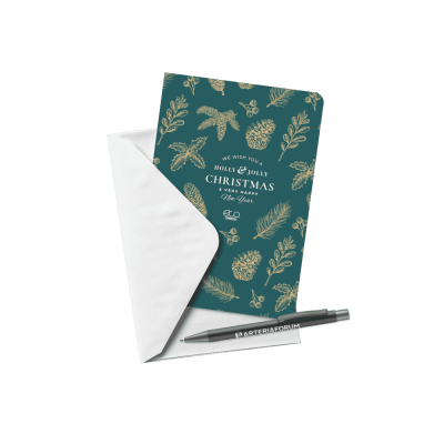 GREETING CARD with Ergo Soft Feel Ball Pen Pen