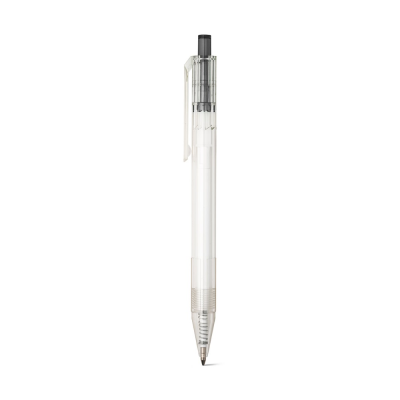 HARLAN RPET BALL PEN with Colour Button in Black
