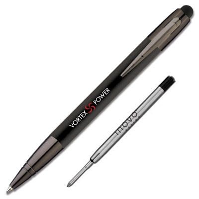 INOVO DESIGN BLACK MONZA TOUCH STYLUS METAL BALL PEN