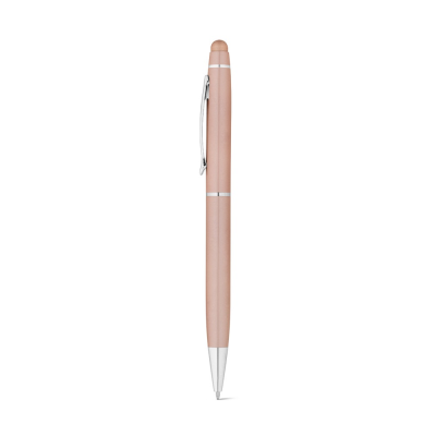 JULIE BALL PEN in Recycled Aluminum in Light Pink - PROMOTIONAL CORPORATE GIFT
