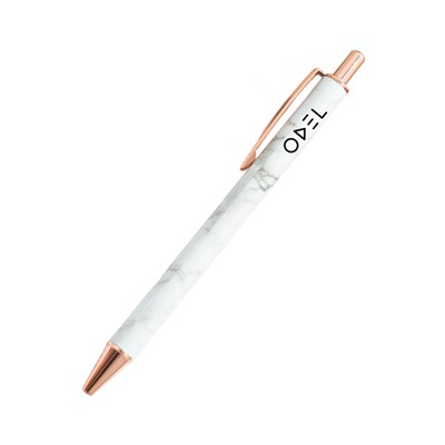 MARBLE TEXTURE METAL PEN - PROMOTIONAL CORPORATE GIFT