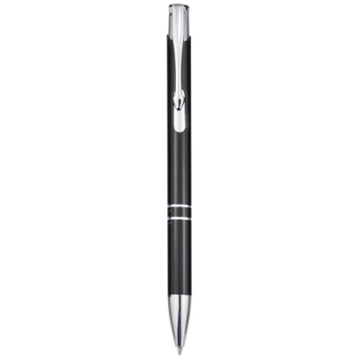 MONETA ALUMINIUM METAL CLICK BALL PEN (BLUE INK)