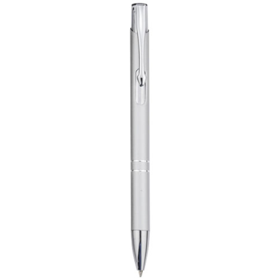 MONETA ALUMINIUM METAL CLICK BALL PEN (BLUE INK)