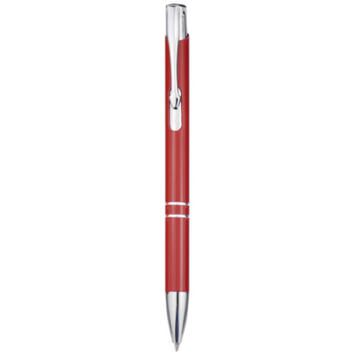 MONETA ALUMINIUM METAL CLICK BALL PEN (BLUE INK)