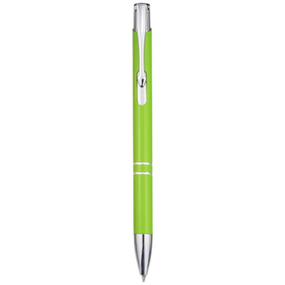 MONETA ALUMINIUM METAL CLICK BALL PEN (BLUE INK)
