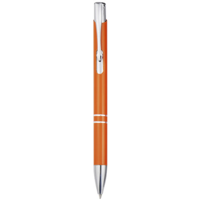 MONETA ALUMINIUM METAL CLICK BALL PEN (BLUE INK)