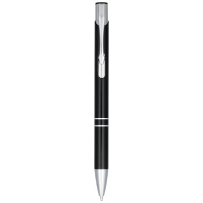 MONETA ANODIZED ALUMINIUM METAL CLICK BALL PEN (BLUE INK)