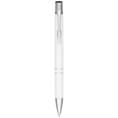 MONETA ANODIZED ALUMINIUM METAL CLICK BALL PEN (BLUE INK)