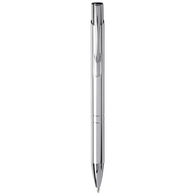 MONETA ANODIZED ALUMINIUM METAL CLICK BALL PEN (BLUE INK)