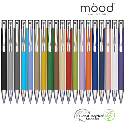 MOOD GRS RECYCLED SOFT FEEL METAL BALL PEN