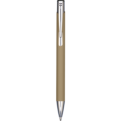 MOOD SOFT FEEL METAL BALL PEN - GOLD