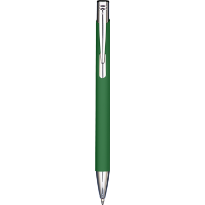 MOOD SOFT FEEL METAL BALL PEN - GREEN