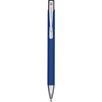 MOOD SOFT FEEL METAL BALL PEN - ROYAL BLUE
