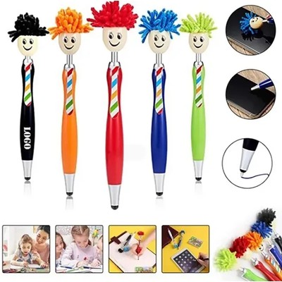 MOP HEAD SCREEN CLEANER STYLUS PEN - PROMOTIONAL CORPORATE GIFT