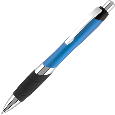 MOVILLE METALLIC BALL PEN - BLUE