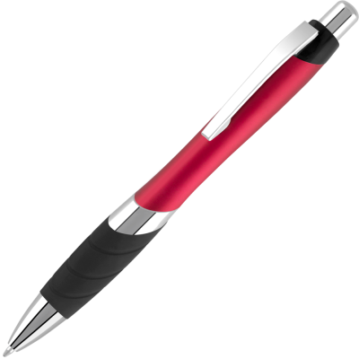 MOVILLE METALLIC BALL PEN - RED