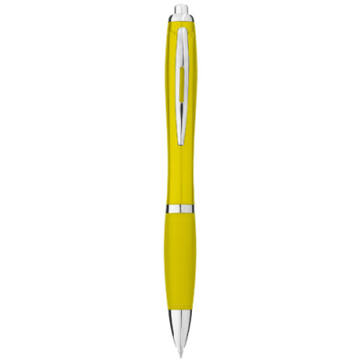 NASH BALL PEN with Colour Barrel & Grip in Yellow