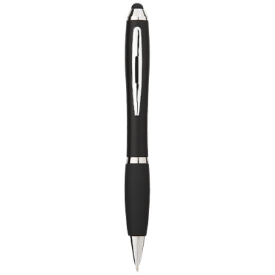 NASH COLOUR STYLUS BALL PEN with Black Grip (Black Ink)