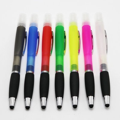 OFFICE ESSENTIAL HAND STYLUS SANITISER PEN SPRAY BALL PEN