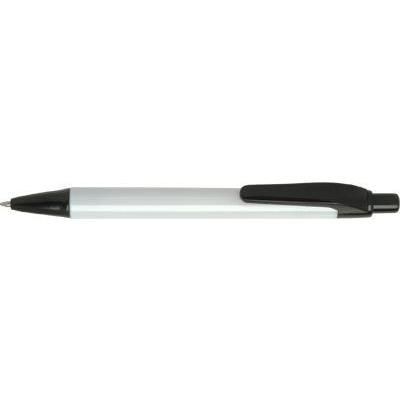 PANTHER ECO BALL PEN in White with Black Trim
