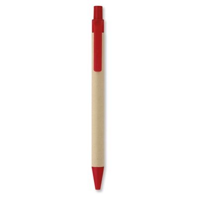 PAPER & CORN PLA BALL PEN in Red