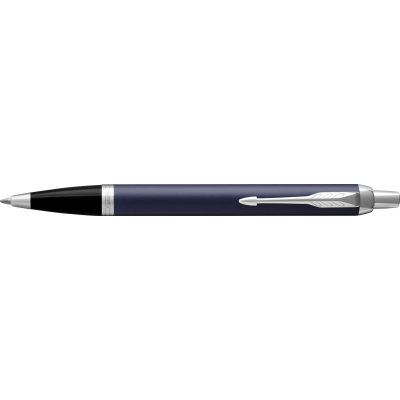 PARKER IM LACQUERED BRASS BALL PEN in Blue